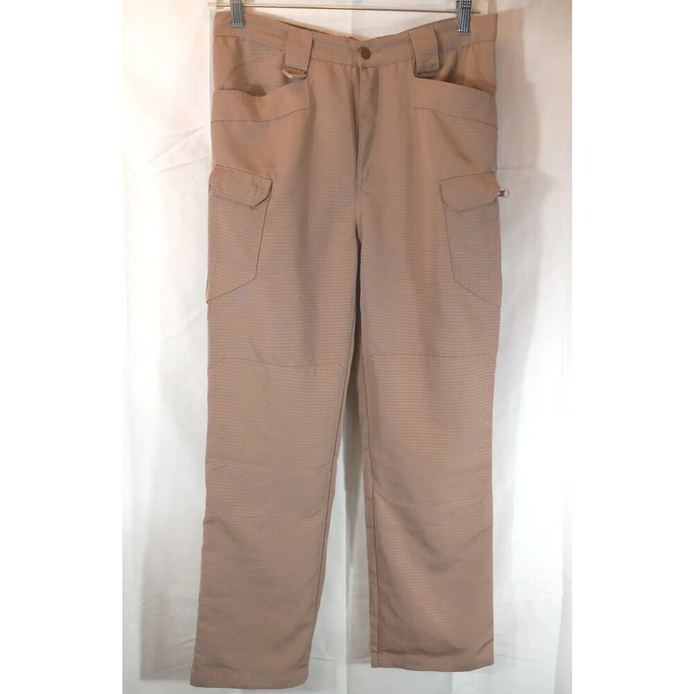 Rico Nine‎ Womens Beige Striped Cargo Pants Size Small